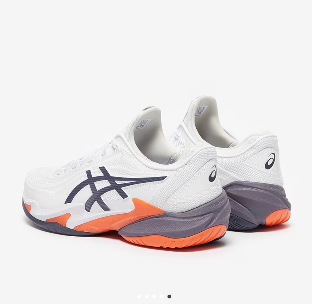 ASICS, COURT FF 3, WHITE/GREYISH PURPLEI, MEN, US 9,5 /EUR 43,5 /UK 8,5 /СМ 27,5