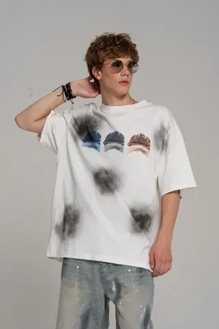 Футболка хлопок "Бейсболки"