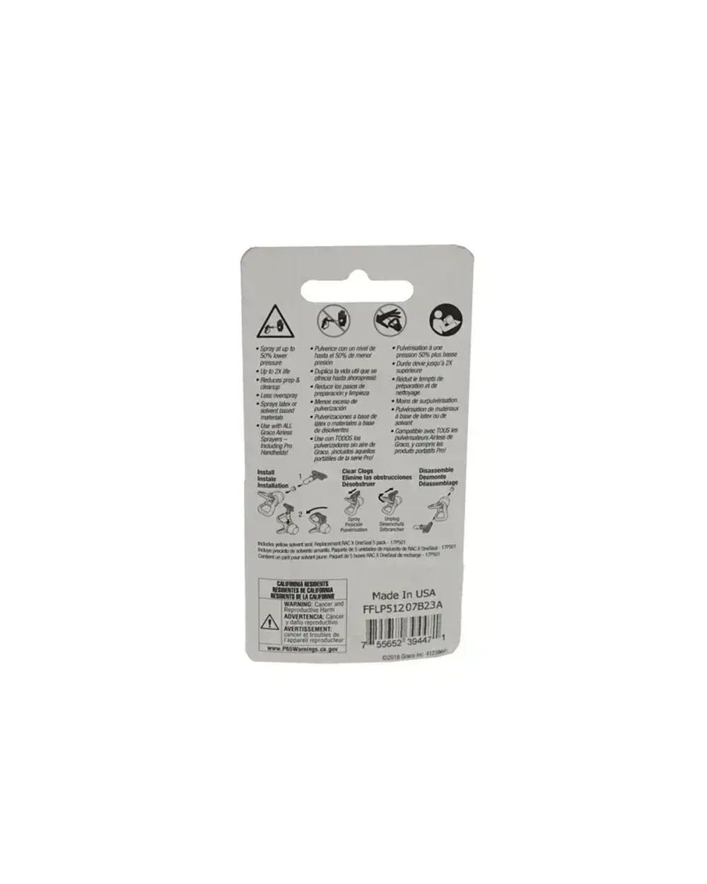 Graco RAC X FF LP 512, сопло окрасочное (оригинал)