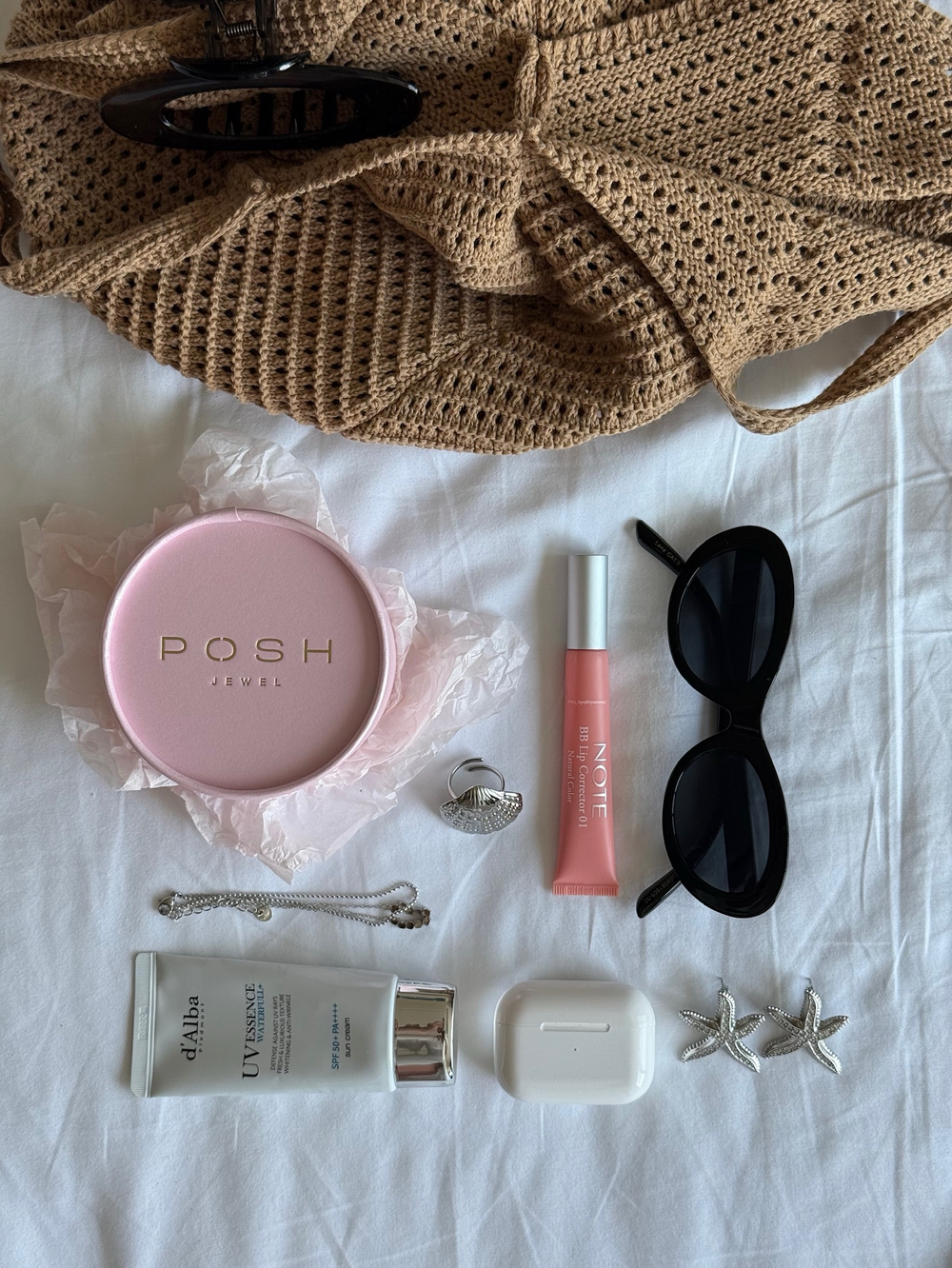 Кольцо Seashell silver