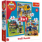 Puzzle &quot;3in1&quot; - Fireman Sam in action / Prism A&amp;D Fireman Sam
