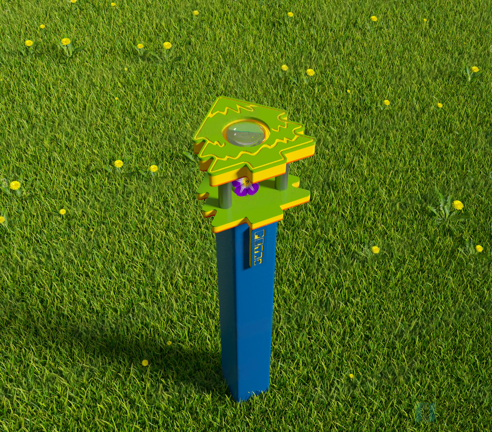 Оптический развивающий модуль Микроскоп из экопластика