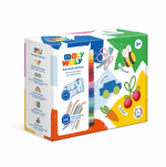 Большой набор для детского творчества MALY WALY, 480 восковых палочек