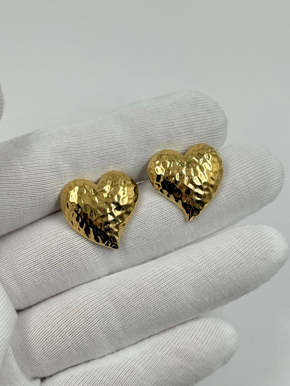 Серьги Сердечки