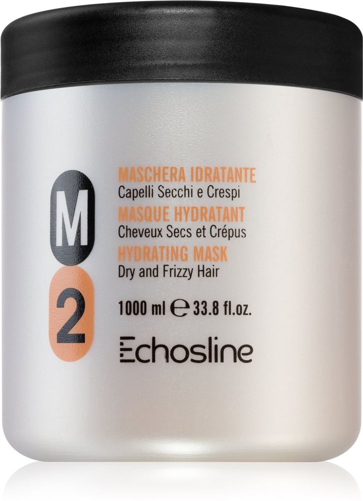 Echosline увлажняющая маска для вьющихся волос Dry and Frizzy Hair M2