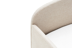 Детская мягкая кровать с ящиком Бельмарко Letmo карамель рогожка