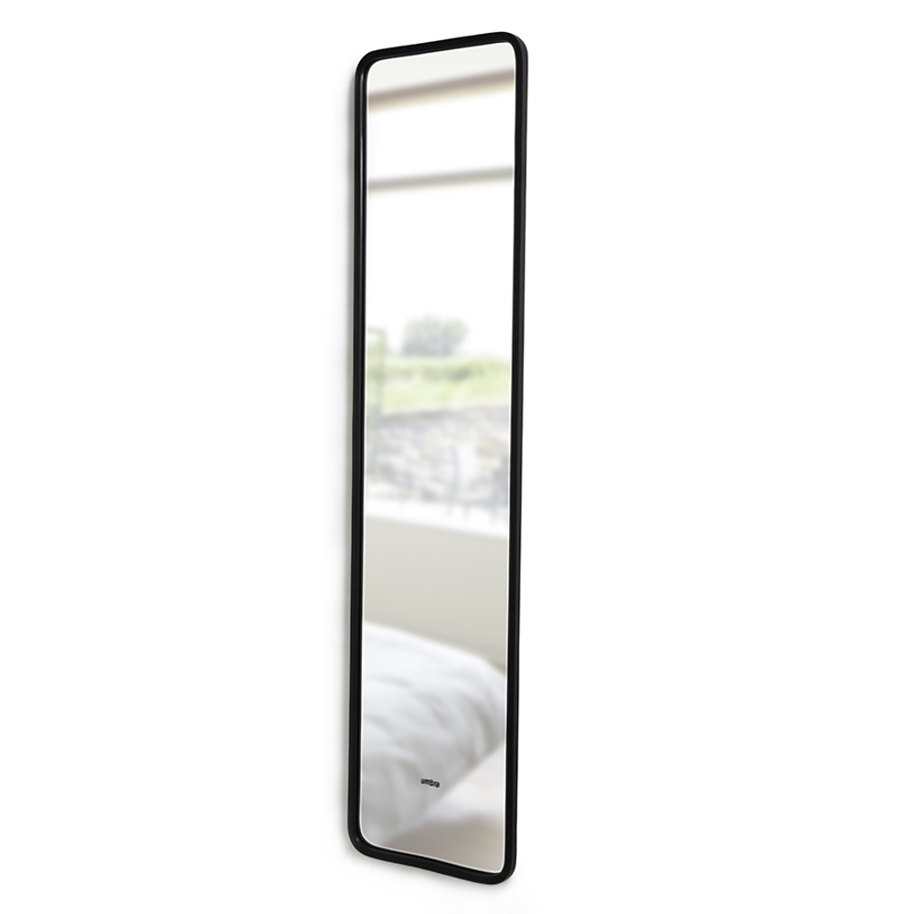 Зеркало Hub 157 х 37 см черное, Umbra