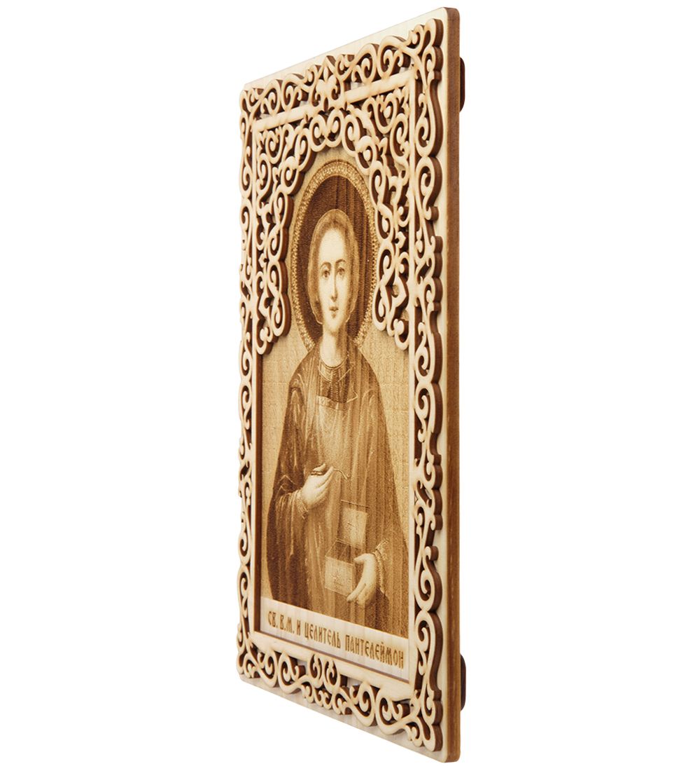 GAEM Home КД-13/306 Икона с окладом «Святой Пантелеймон Целитель»