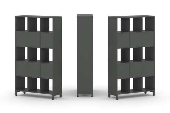 Style Project Набор стеллажа 2-х сторон., 5 яр. SN.NSD-531  1121*400*1982