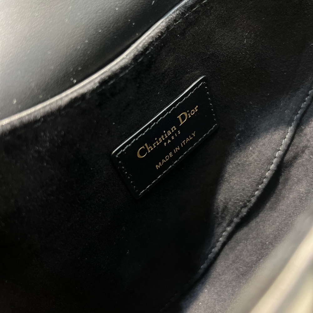 Christian Dior Mini Soft Saddle Bag with Strap