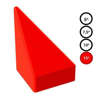 Элемент пирамидальный для GigaBloks Outdoor красный