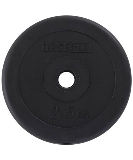 Диск пластиковый BB-203 d=26 мм, черный, 2,5 кг
