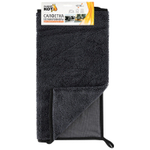 Салфетка из микрофибры 40*60см двухсторонняя (гладкая+ворс)