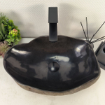 Раковина из речного камня RS-65084 48*33*15 0861
