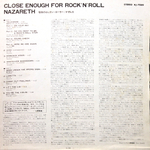Nazareth / Close Enough For Rock 'N' Roll (LP)