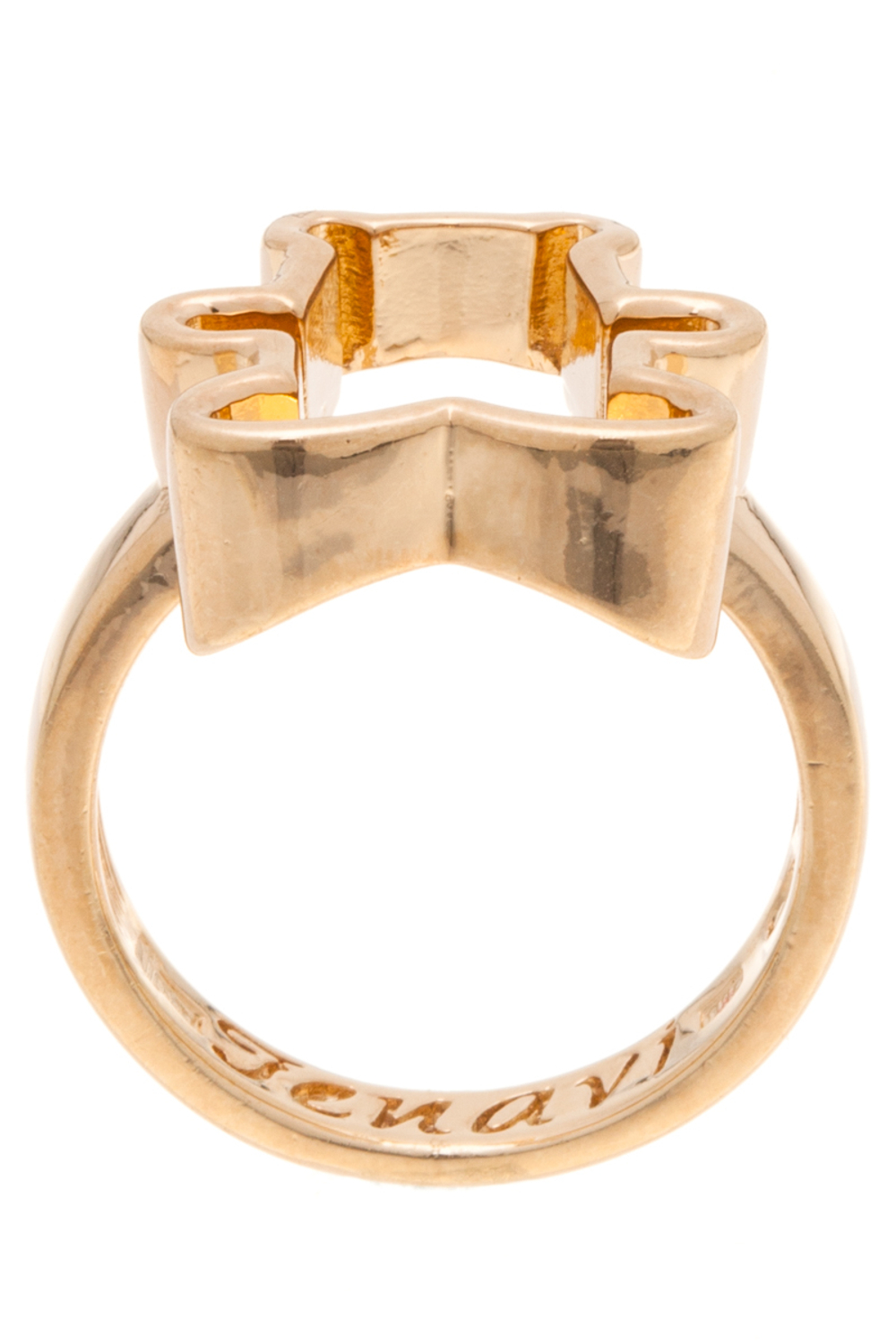 "Япанго" кольцо в золотом покрытии из коллекции "Gammi" от Jenavi