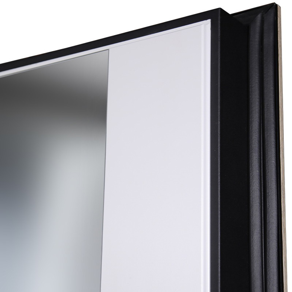 Стальная дверь "Авангард" с зеркалом