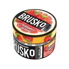 Бестабачная смесь для кальяна BRUSKO, 50 г, Грейпфрут Малина, Medium (M)
