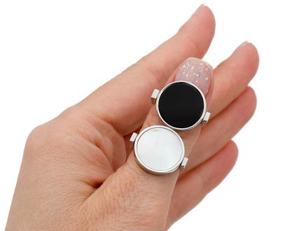 Двустороннее кольцо-трансформер 2в1