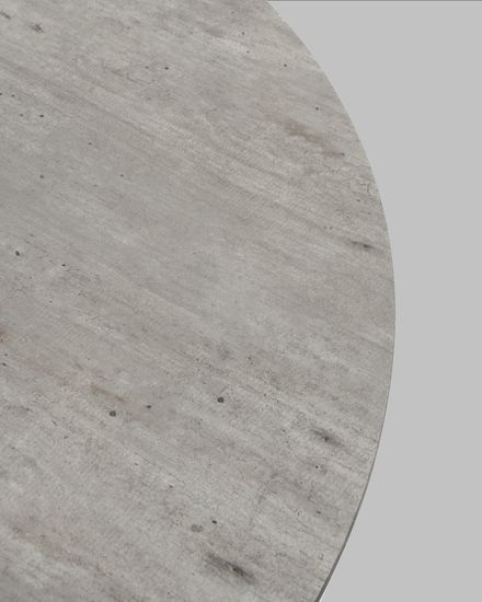 Стол круглый Стивенсон D120 столешница HPL метрополитан