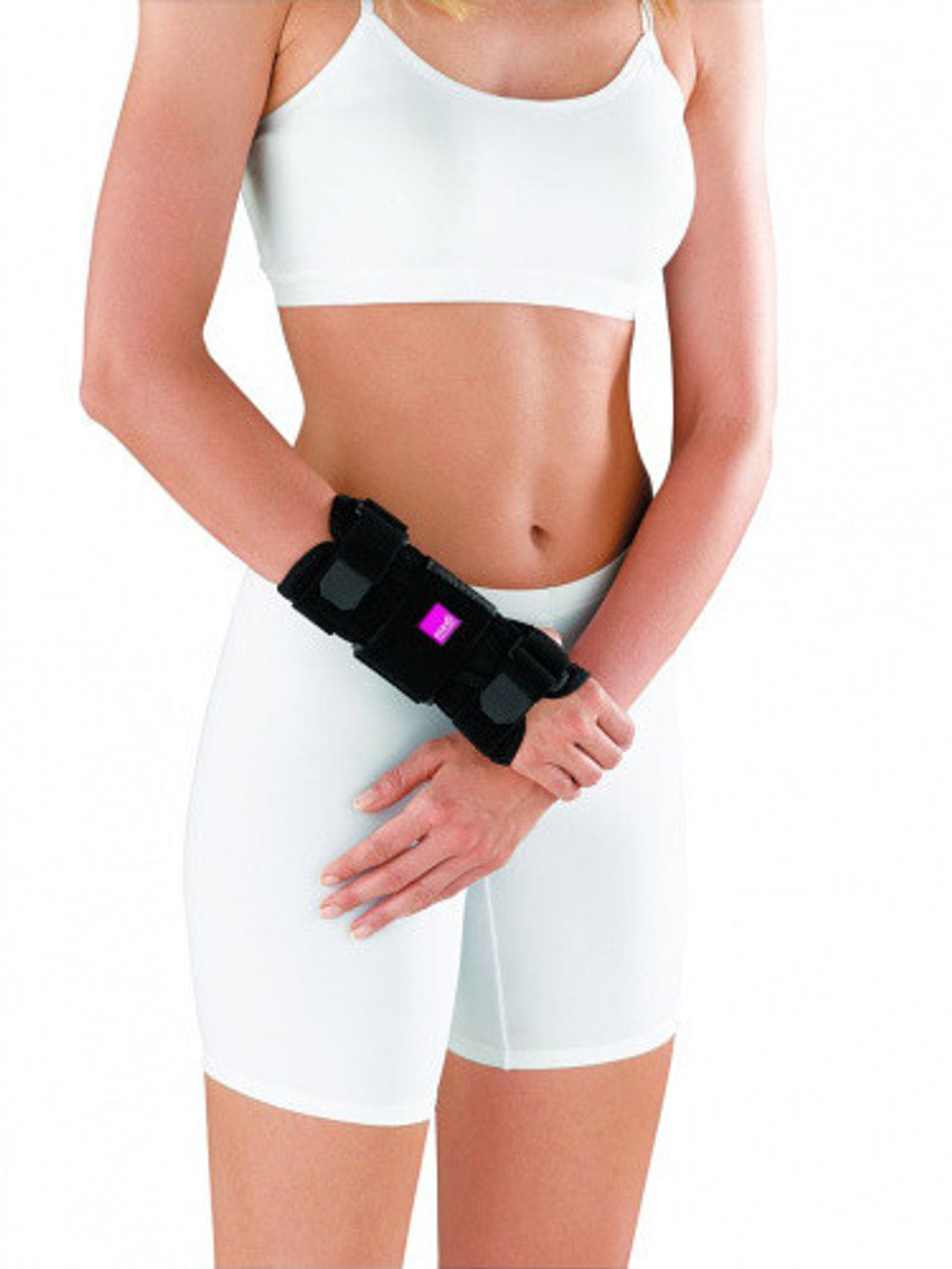 Шина моделируемая для лучезапястного сустава Manumed - черная