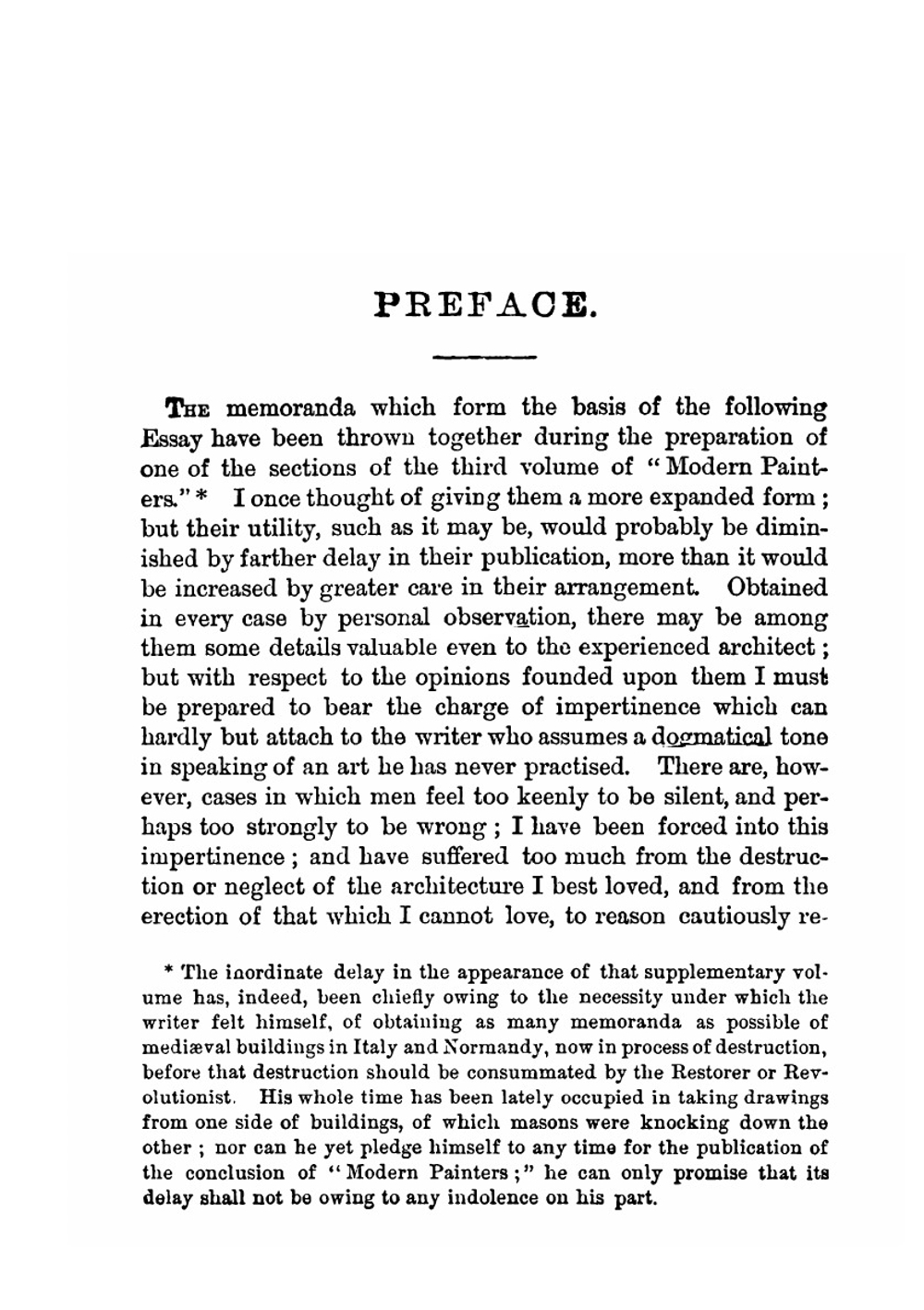 The seven lamps of architecture. lectures on architecture and painting: the study of architecture | John Ruskin