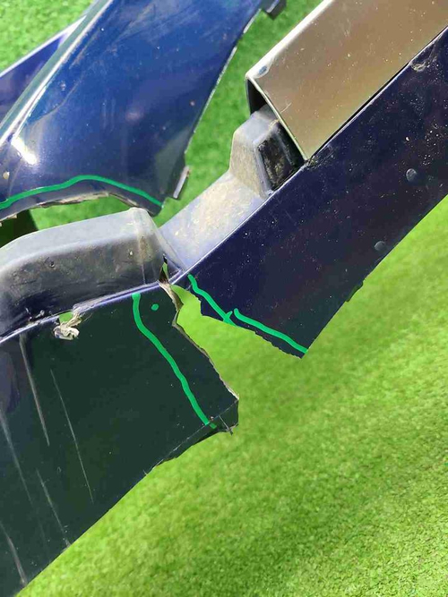 Бампер передний Mercedes C W205 (2014-2018) AMG