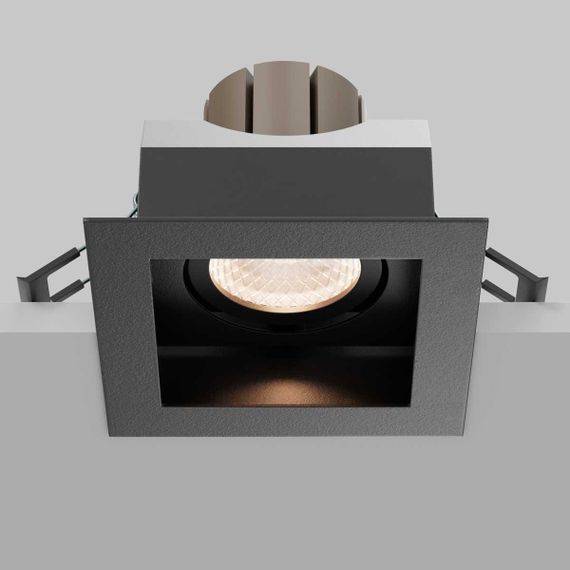 Встраиваемый светильник Maytoni Technical Downlight Metal Modern DL008-12W2.7-3-4K-B