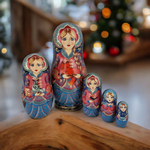 Матрёшка 21см  "С лисичкой" 5мест