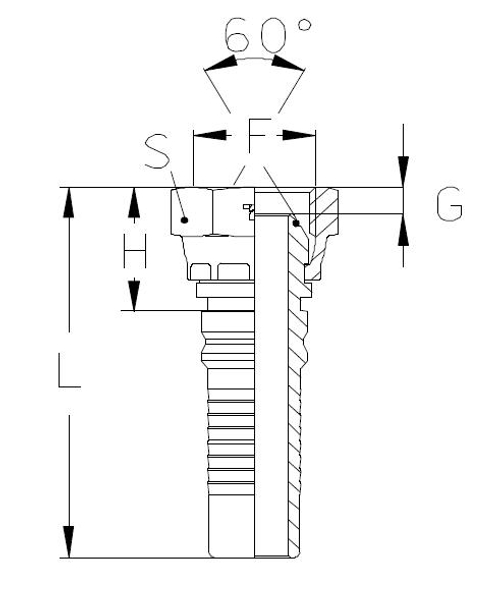 Фитинг DN 50 BSP (Г) 2 Interlock