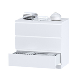 Комод Варма Прайм 3, 80*77*48 см, белый