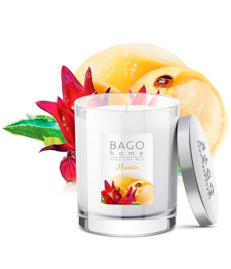 Марула, ароматическая свеча, Bago home