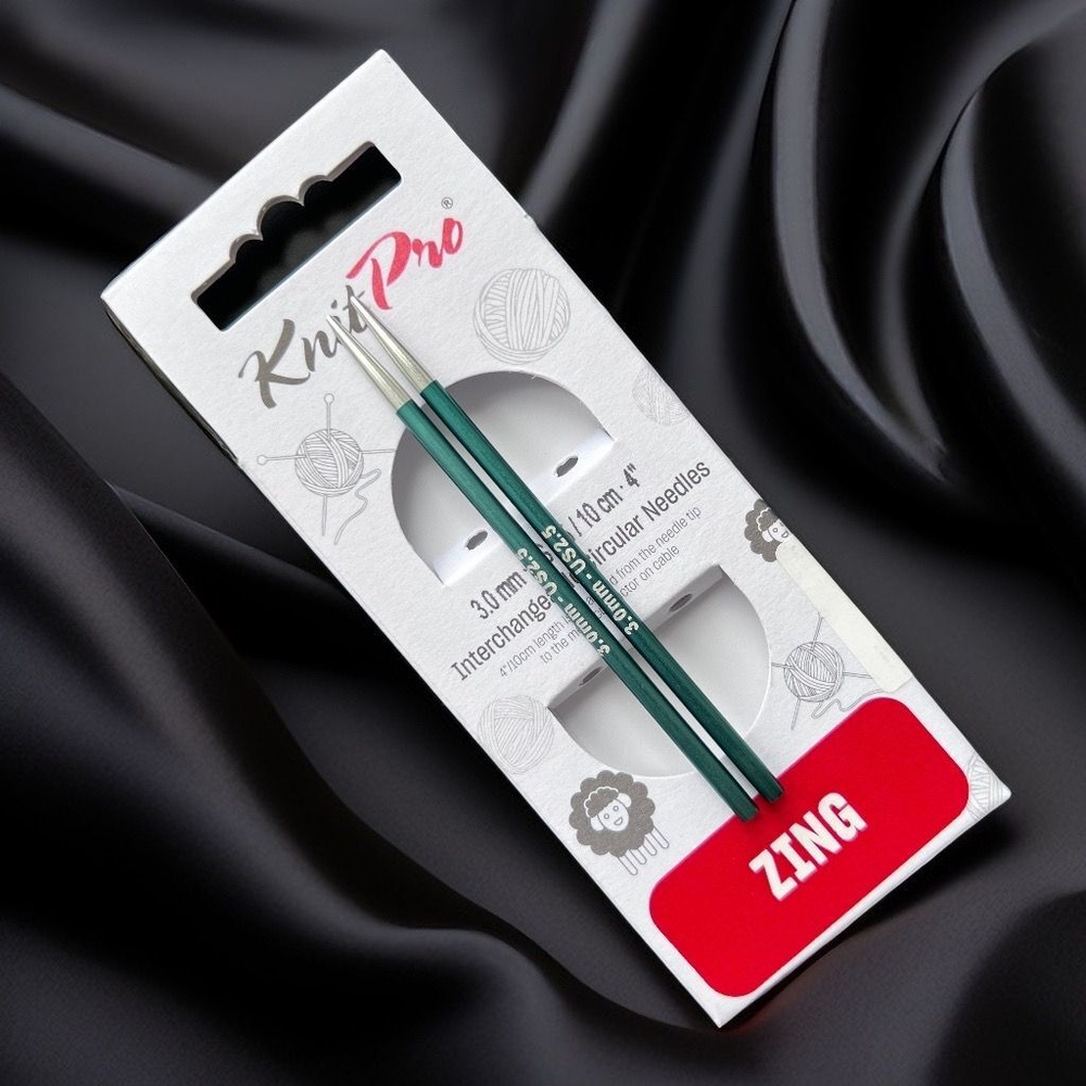 Спицы чулочные Zing 2,75мм/20см, KnitPro