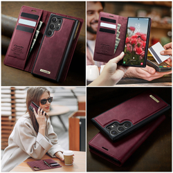 Чехол-кошелек CaseMe 2 in 1 MagSafe Samsung Galaxy S24 Ultra