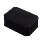 Малая анальная втулка 8,5см с белым хвостом ToyFa Metal 712022