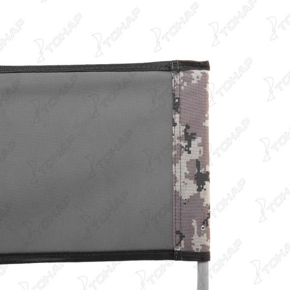 Стульчик рыболова со спинкой КМФ цифра СР-280C (T-FC-280S-DG) TONAR (0)