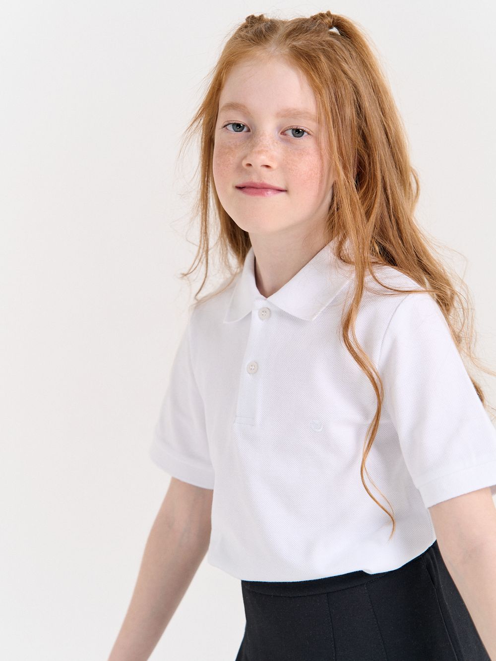 Футболка поло "Белая" 7+