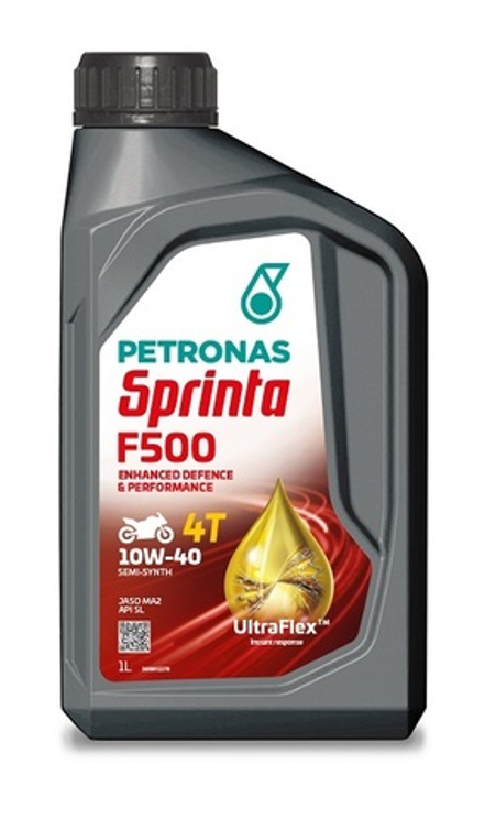 Масло 4т 10w40 полусинтетика Petronas Sprinta F500 1 л