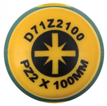 D71Z2100 Отвертка стержневая POZIDRIV® ANTI-SLIP GRIP, PZ2x100