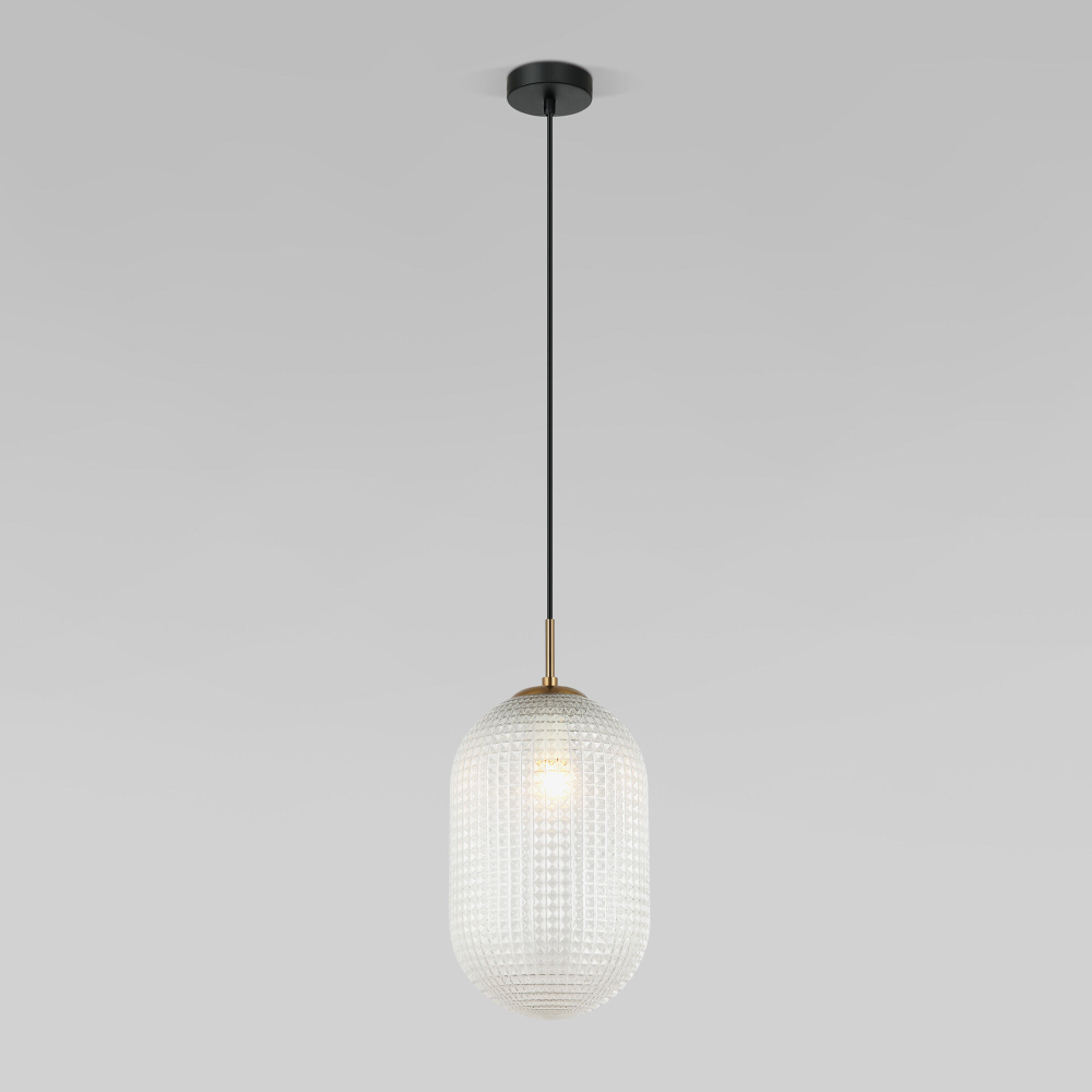 Подвесной светильник Eurosvet Gem 50261/1 прозрачный