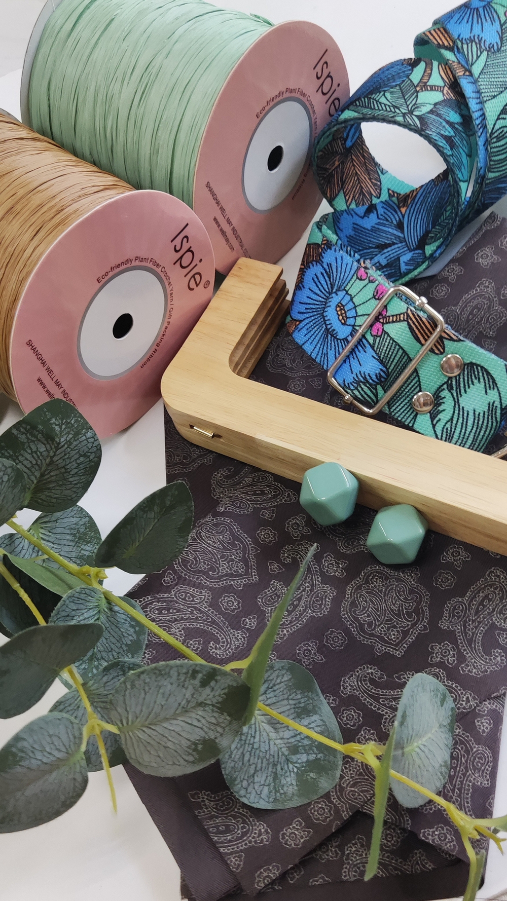 Фермуар деревянный Бежевый