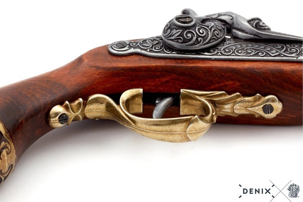 Пистоль итальянский, Брешиа, 1825 год, латунь  DE-1013-L