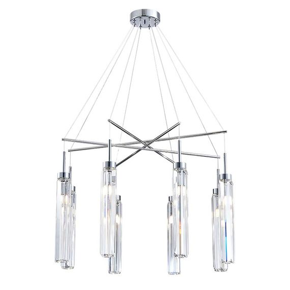 Подвесная люстра Newport 4524+4/S chrome М0066076