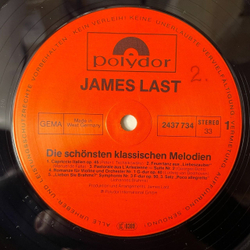 Винтажная виниловая пластинка LP Джеймс Ласт James Last Die Schonsten Klassischen Melodien (Germany 1980) Бокс Сет 3 LP