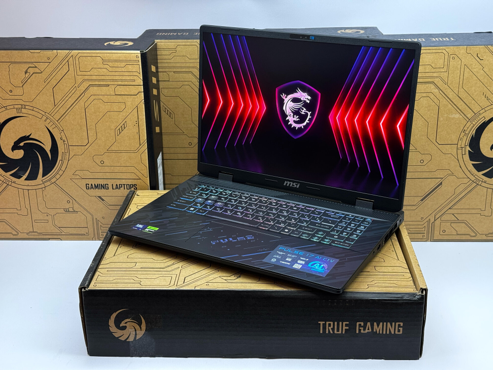 17.3 Игровой MSI Pulse RTX 4070 / Ultra 9 185H / 32GB / 1TB / 2.5K / 240Hz / Win11 / Русско-Английская клавиатура