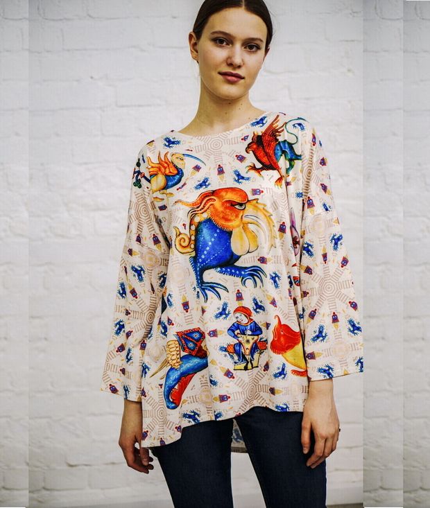 Туника "Латтрелла", по мотивам Псалтыри Латтрелла