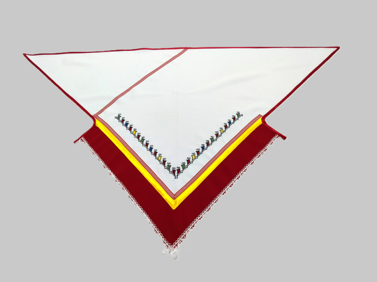 Платок женский с вышивкой