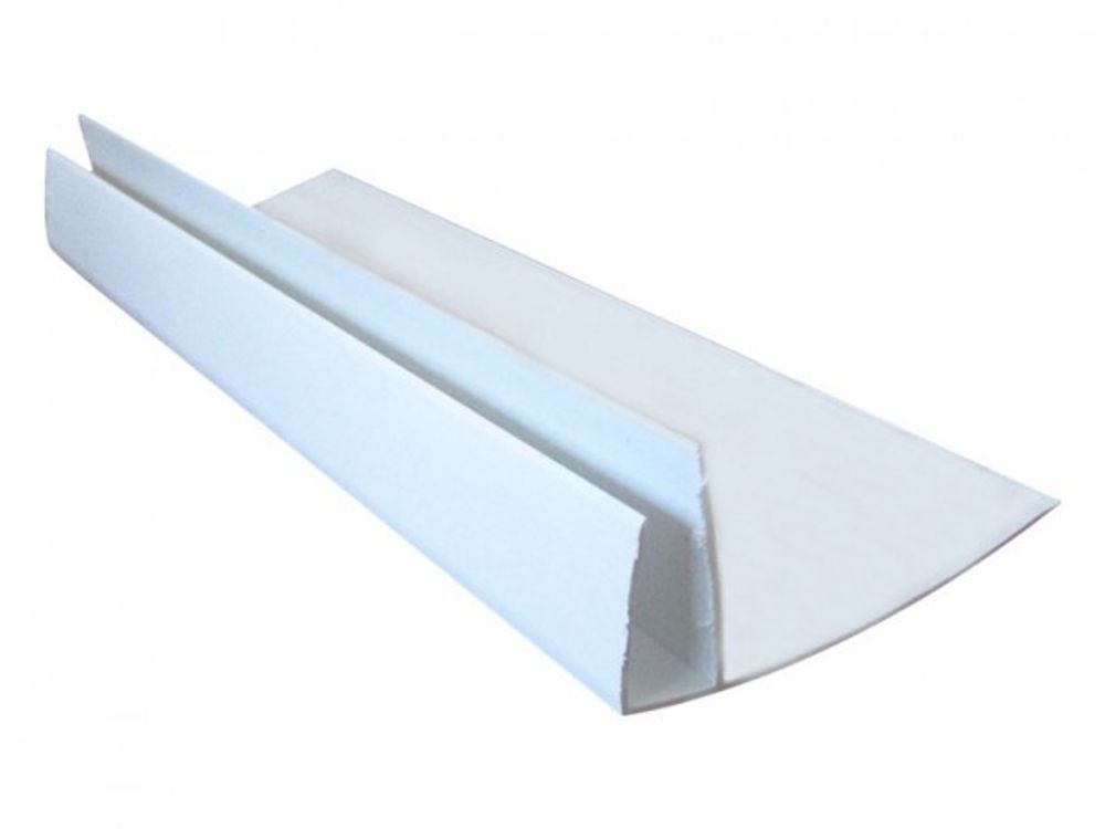 F-профиль белый 3м. 30 мм.