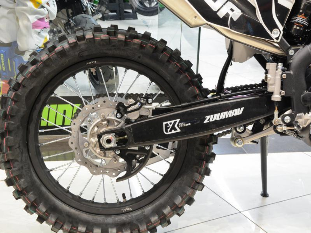 Мотоцикл кроссовый Zuumav FX CR300P 300CC White-Red 21/18