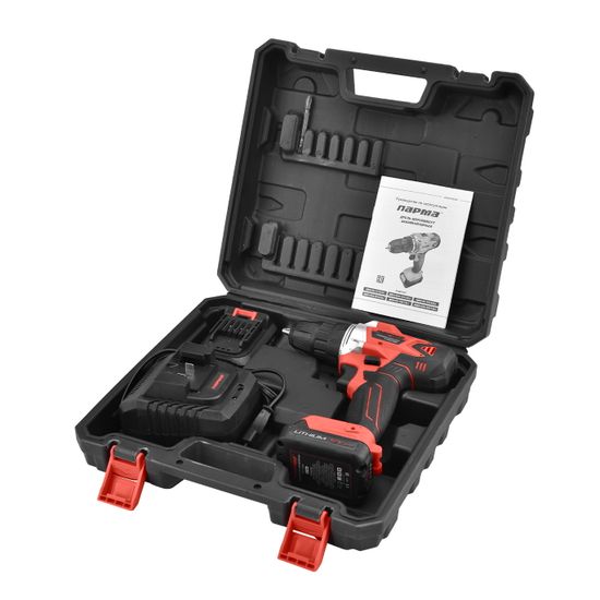 Аккумуляторный шуруповерт "ПАРМА" ДША-02А-1512/2Li